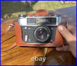 085 Camera Leica Industar-61 LD FED-5 Rangefinder Lens Film Shot Vintage USSR