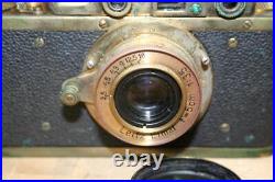 1930 Russian Copy Leica DRP Ernst Leitz Wetzlar Camera Ser 23551 Leitz f5cm 135