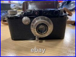 1934 Vintage Leica 111F, (146518) black with Elmar F50 lens, superb leather case