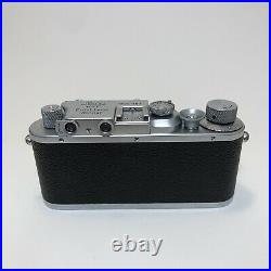 1935 Leica III Camera with Leitz Summar 5cm f2 SM Lens As Is