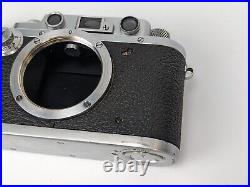 1935 Leica IIIA Rangefinder Film Camera Body WORKING GOOD