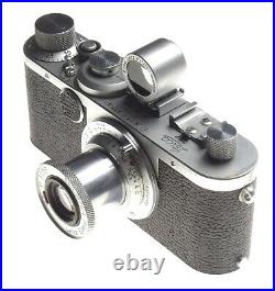 1c Leica IC 35mm film rangefinder camera M39 RF Elmar f=5cm 3.5 Leitz Impresive