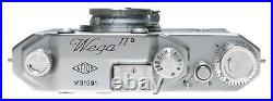 AFIOM Wega IIa Rangefinder Camera Trixar 3.5/50 Lens Italy Leica Copy