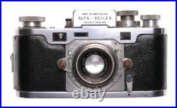 Alpa Standard Leica Type rangefinder camera Angenieux Alpar 12.9/50mm Lens 35mm