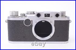 Appareil Leica IIF red-dial de 1954 #680189 boîtier nu