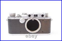 Appareil photo Leica III, #263977. Circa 1937. Boitier seul