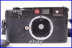 Appareil photo Leica M6 black chrome. #1725126. Boitier nu