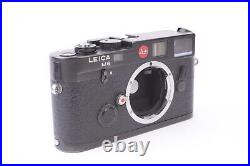 Appareil photo Leica M6 black chrome. #1725126. Boitier nu