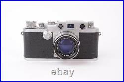 Appareil photo Nicca 3-F avec objectif Nikkor-H. C f/2 50mm. #89463. Leica copy