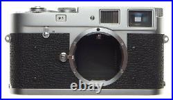 Body M1 chrome Leica M rangefinder camera 35mm film body lightly used rare Leitz
