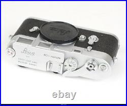 Camera Body Leica M3 No1047575 With Orginal Box Mint
