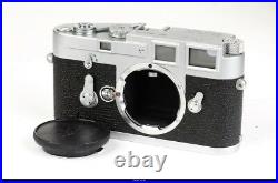 Camera Body Leica M3 No1047575 With Orginal Box Mint