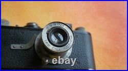 Camera Leica IA Lens Elmar 3.5/50mm. Serial number 28531, quite early
