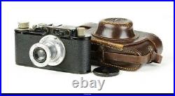 Camera Leica II Black Nickel With Lens Elmar 3,5/5cm