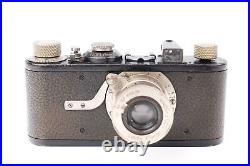 Camera Leica Ia Black #33068 Lens Elmar F/3.5 50mm