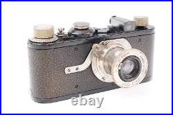 Camera Leica Ia Black #33068 Lens Elmar F/3.5 50mm