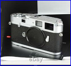 Camera Leica M-A No. 04915730 Siver Chrom Body 10371 Mint Box