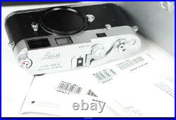 Camera Leica M-A No. 04915730 Siver Chrom Body 10371 Mint Box