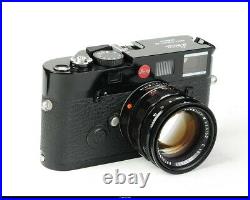 Camera Leica M6 Oresundsbron with 1,4/50 Summilux-M No. 063 Black Paint Mint Box