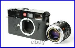 Camera Leica M6 Oresundsbron with 1,4/50 Summilux-M No. 063 Black Paint Mint Box