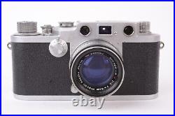 Camera Nicca 3-F With Lens Nikkor-H. C F/2 50mm. #89463. Leica Copy