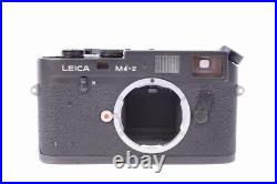 Camera Télémetrique Leica M4-2. #1530013