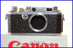 Canon II-F rangefinder 35mm camera model 2 F from 1950's Vintage Leica screw