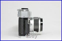 Canon Model 7 Leica Screw Mount Rangefinder Camera Body 50mm F/1.8 Camera Case