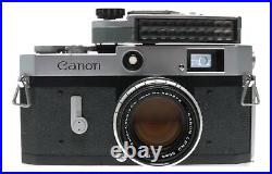 Canon P Camera rangefinder with Leica screw mount 1.8/50mm lens cased