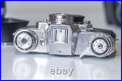 Contarex Bull eye Set / Planar / Sonnar / Bellows. Leica, Zeiss, Contax