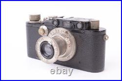 Device Leica III, Tiranty, Black #191491. Lens Elmar F/3.5 50mm. Nickel