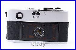 EXC+++++? Leica M5 Silver Chrome 35mm Rangefinder Film Camera From Japan