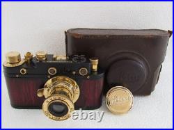 EXCELLENT Leica-II(D) Dermundetenabzeichen 1939-1945 WWII Vintage Russian Camera