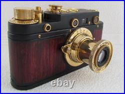 EXCELLENT Leica-II(D) Dermundetenabzeichen 1939-1945 WWII Vintage Russian Camera