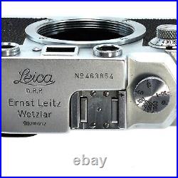 Ernst Leitz Wetzler Leica D. P. R. Camera body SN 463854 Germany serviced
