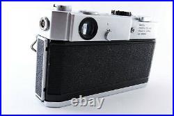 Exc+5/All works Canon model 7 Leica Screw Mount Rangefinder camera JAPAN #310