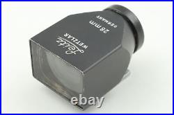 Exc+5 withBox Vintage Leica viewfinder 28mm Black Leitz Wetzlar 12007 From JAPAN