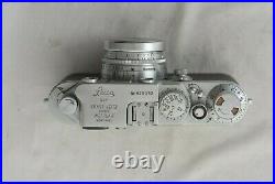 Exc Leica IIIF Red Dial SM Camera #823232 with50mm f/2 Summitar #930813 Lens
