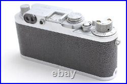 Exc5? Germany Leica IIIF GMBH Camera Red Dial+Timer Elmar 5/f3.5 Yr1954 fm Japan