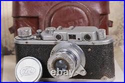 FED-1 NKVD KGB early Soviet RF Camera Leica based with FED-50 lens Collectible