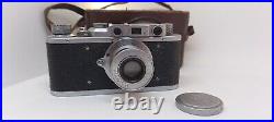 FED-1 NKVD Rangefinder Film Camera copy Leica ws lens FED EXC