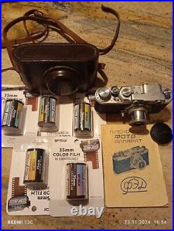 FED 1 (type 1f) Vintage 1955 USSR Russian 35mm RF Camera copy Leica-II(D)