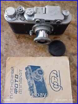 FED 1 (type 1f) Vintage 1955 USSR Russian 35mm RF Camera copy Leica-II(D)