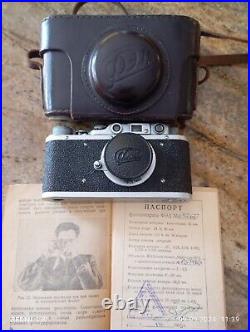 FED 1 (type 1f) Vintage 1955 USSR Russian 35mm RF Camera copy Leica-II(D)