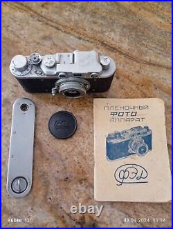 FED 1 (type 1f) Vintage 1955 USSR Russian 35mm RF Camera copy Leica-II(D)