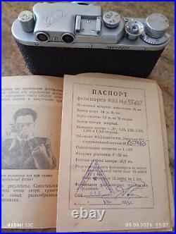 FED 1 (type 1f) Vintage 1955 USSR Russian 35mm RF Camera copy Leica-II(D)