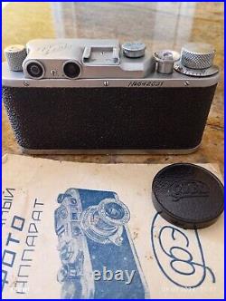 FED 1 (type 1f) Vintage 1955 USSR Russian 35mm RF Camera copy Leica-II(D)