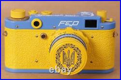 FED-2 Camera Rangefinder 35 mm. Lens 2.8 / 55mm. Leica Exclusive Model Ukraine