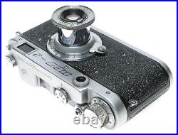 FED-2 Type c Rangefinder Film Camera 3.5/50 M39 Leica Mount USSR