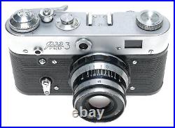 FED-3b 35mm Rangefinder Camera Industar-61 2.8/52 M39 Leica Mount